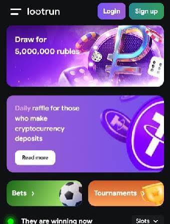 LootRUn Casino Зеркало — официальный доступ к играм 711619303